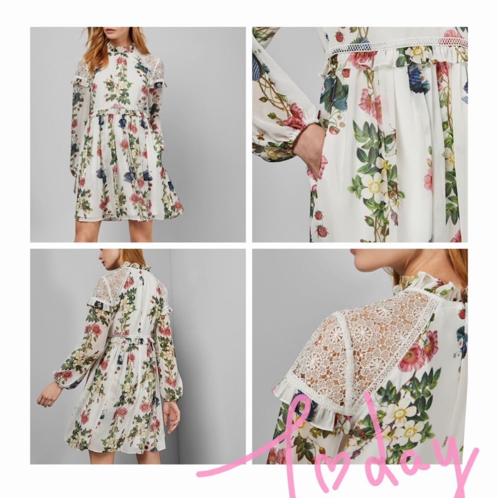 New Ted Baker London flora dress